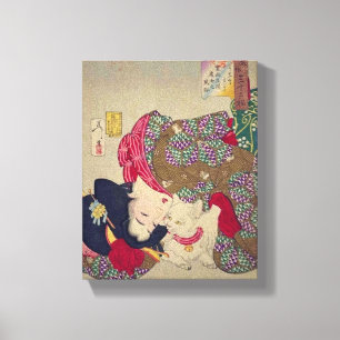 Toile Kansei de Tsukioka Yoshitoshi