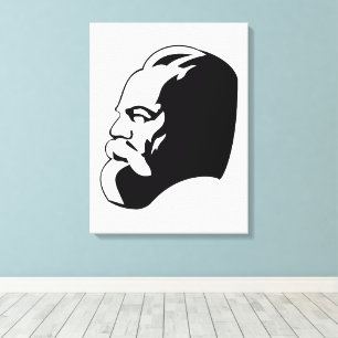 Toile Karl Marx, communisme, socialisme, Union soviétiqu