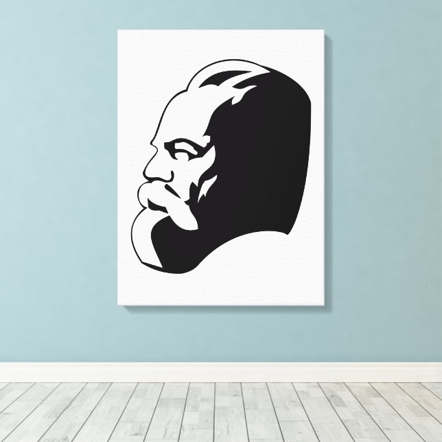 Toile Karl Marx, communisme, socialisme, Union soviétiqu (Insitu (Plancher de Bois))