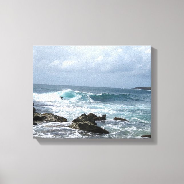 Toile Kauai Ocean Scene Canvas (Recto)