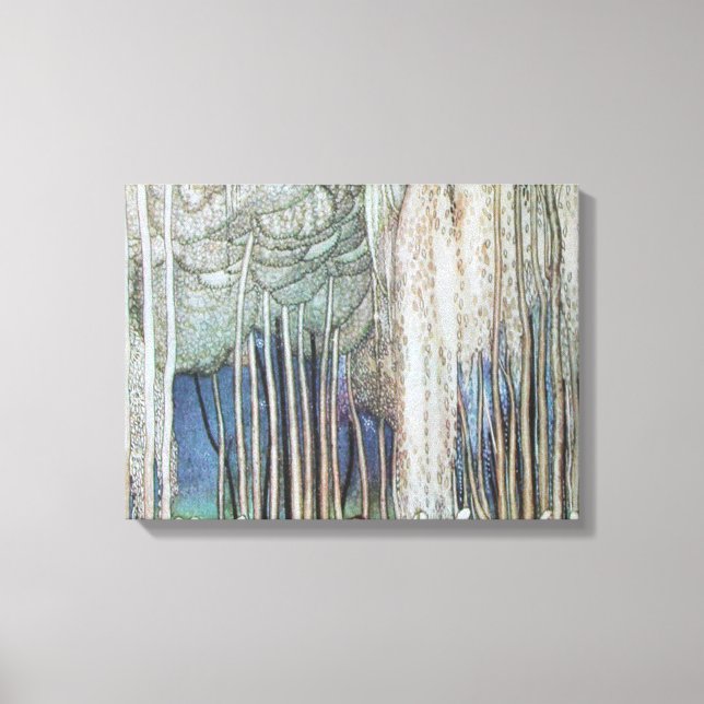 Toile Kay Nielsen Des Douze Princesses Dansantes (Recto)