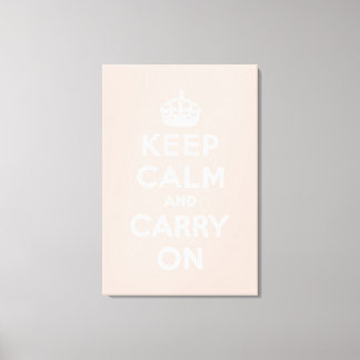 Toile keep calm and carry on original