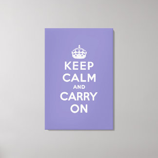 Toile keep calm and carry on original