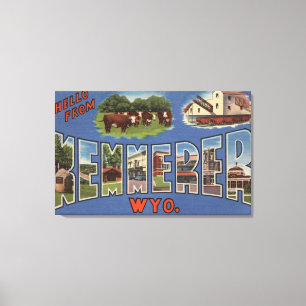 Toile Kemmerer, Wyoming - grandes scènes de lettre