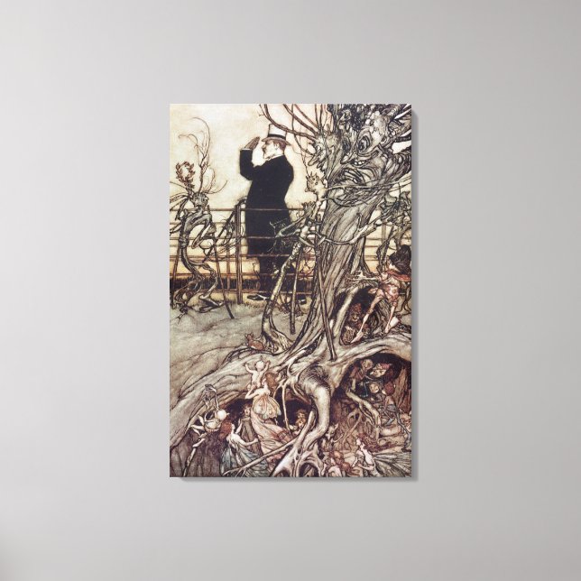 Toile Kensington Gardens se trouve à Londres (Recto)