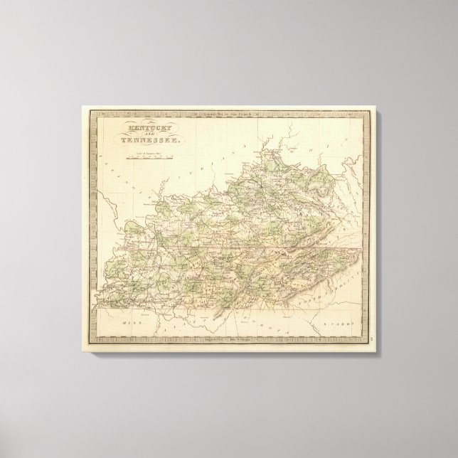 Toile Kentucky et Tennessee 8 (Recto)