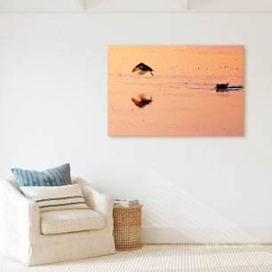 Toile Key West Birds Flying Sunset Florida Keys