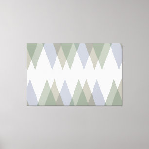 Toile Khaki triangles
