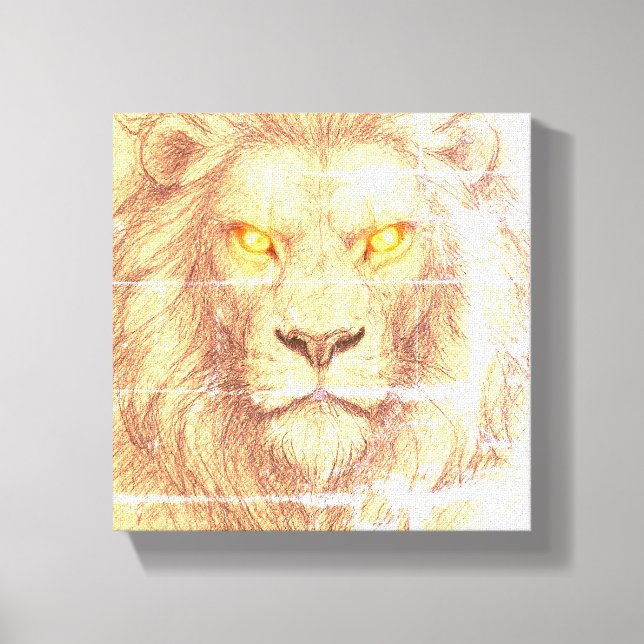 Toile King Sparken yeux (Recto)