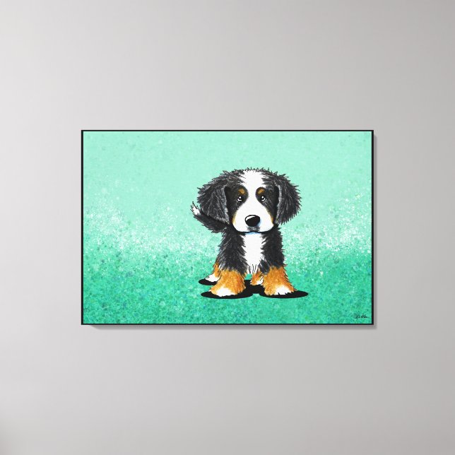 Toile KiniArt Bernese Mountain Dog (Recto)