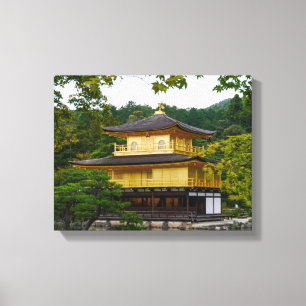 Toile Kinkaku-ju (Pavillion d'or), Kyoto