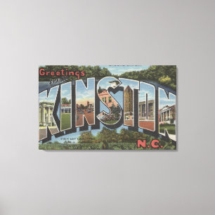 Toile Kinston, la Caroline du Nord - grandes scènes de