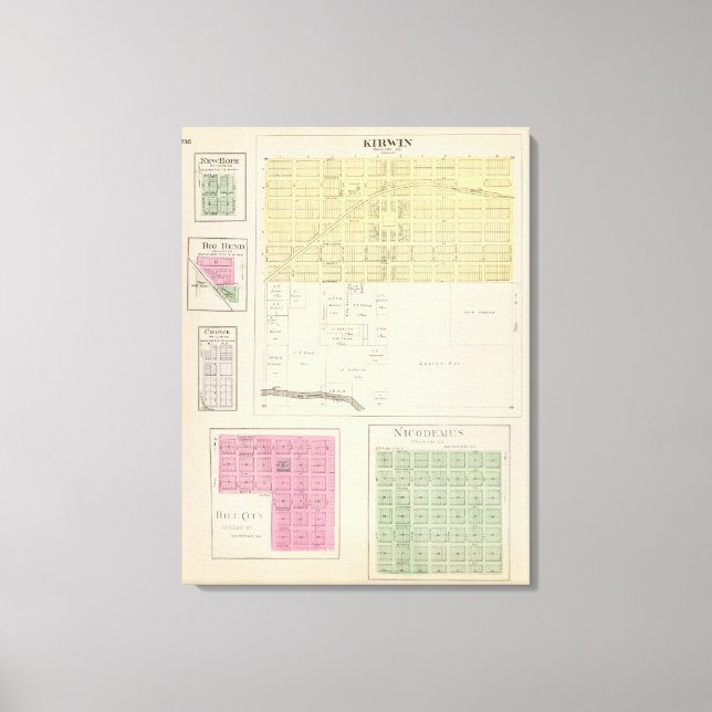 Toile Kirwin, New Hope, Big Bend, Crowe, Kansas (Recto)