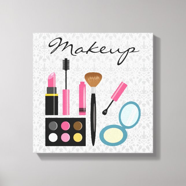 Toile Kit de Maquillage Chic et Mignon (Recto)