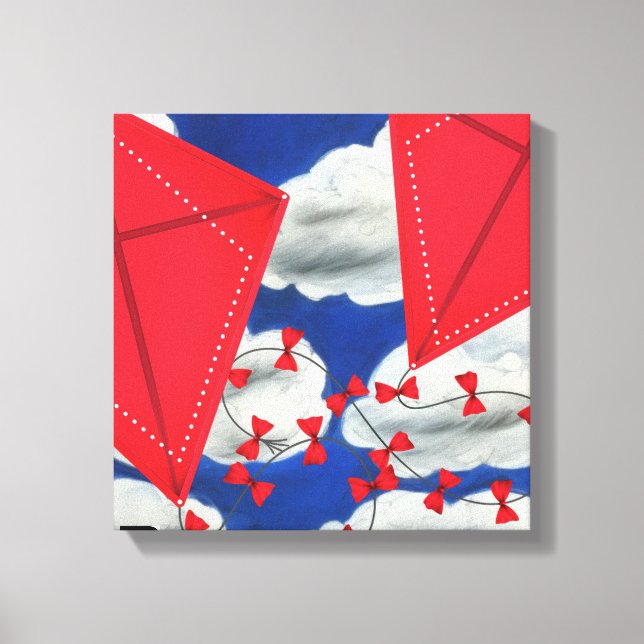 Toile Kites et Klouds (Recto)