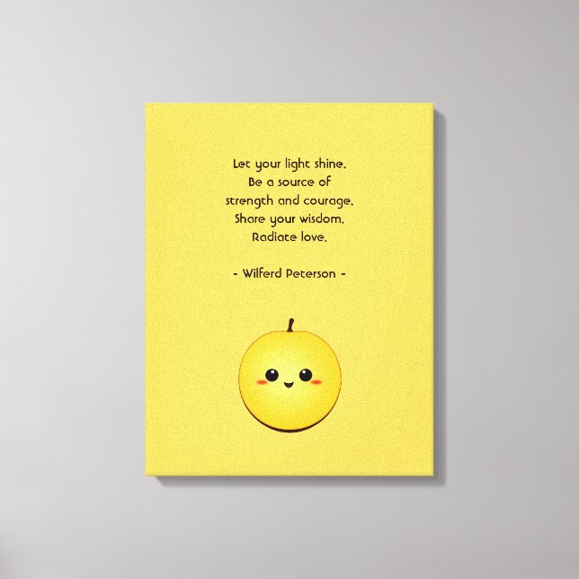 Toile Kiwi doré (Recto)