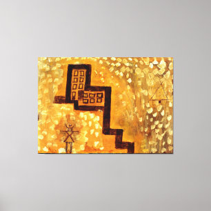 Toile Klee - La Maison en Haut