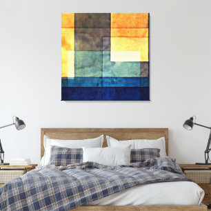 Toile Klee - Maison sur l'eau