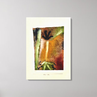 Toile Klee - Petit Arbre, art abstrait