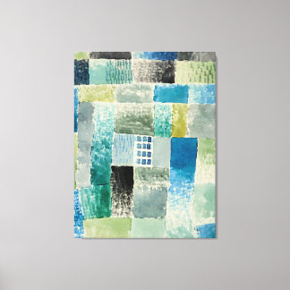 Toile Klee - Première maison dans un règlement