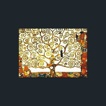 Toile Klimt - L'Arbre de Vie, la frise des stoïdes<br><div class="desc">OEuvre d'art de Gustav Klimt,  L'arbre de la vie,  frise de stoïdes</div>
