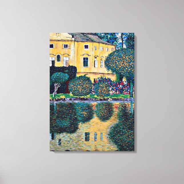 Toile Klimt - Schloss Kammer sur l'Attersee IV (Recto)