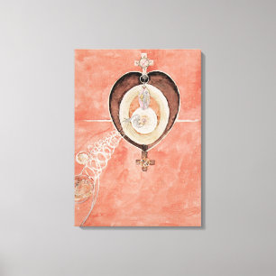 Toile Klint - La colombe n° 10, oeuvre vintage