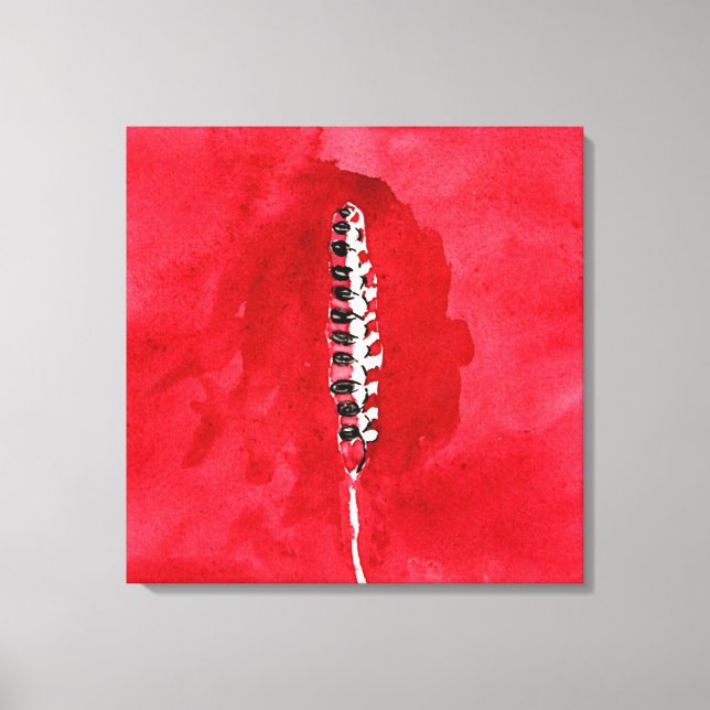 Toile Klint - Sur l'observation des fleurs et des arbres (Recto)