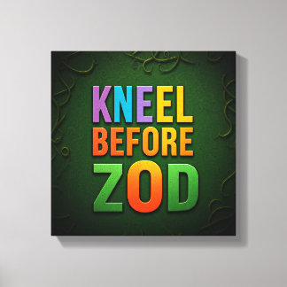 Toile Kneel avant zod