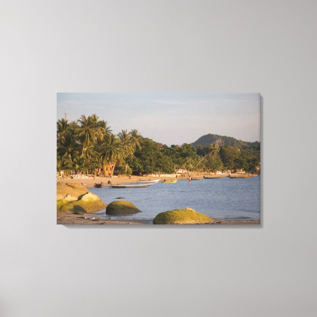 Toile Ko Phangan, Thaïlande. En dehors de l'île agitée (Recto)