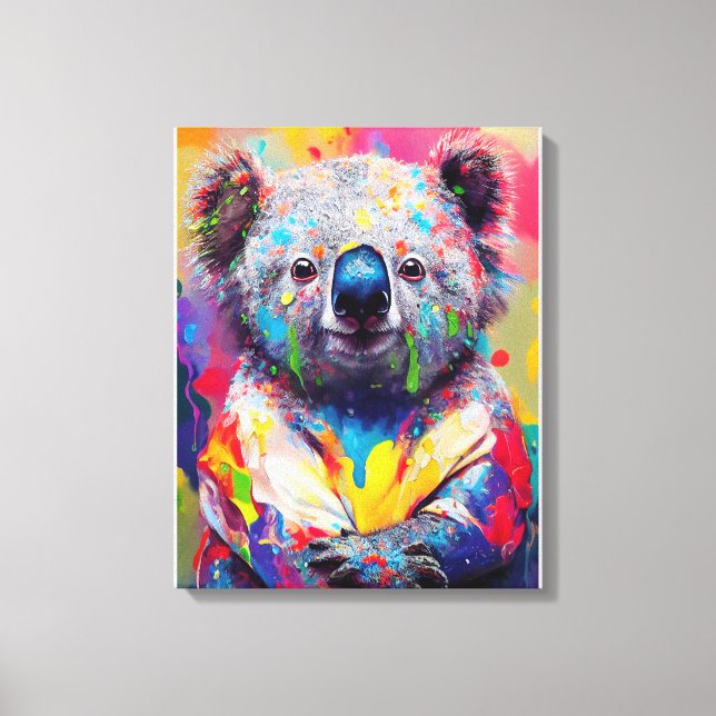Toile Koala Bear Animal Discovery Adventure Nature (Recto)