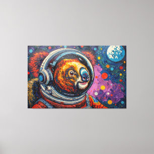 TOILE KOALA DANS L'ESPACE-3