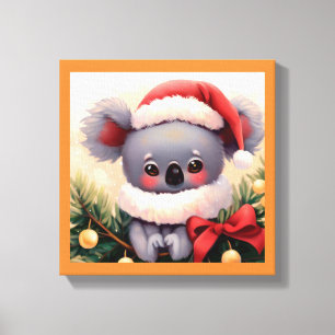 Toile Koala de Noël 4
