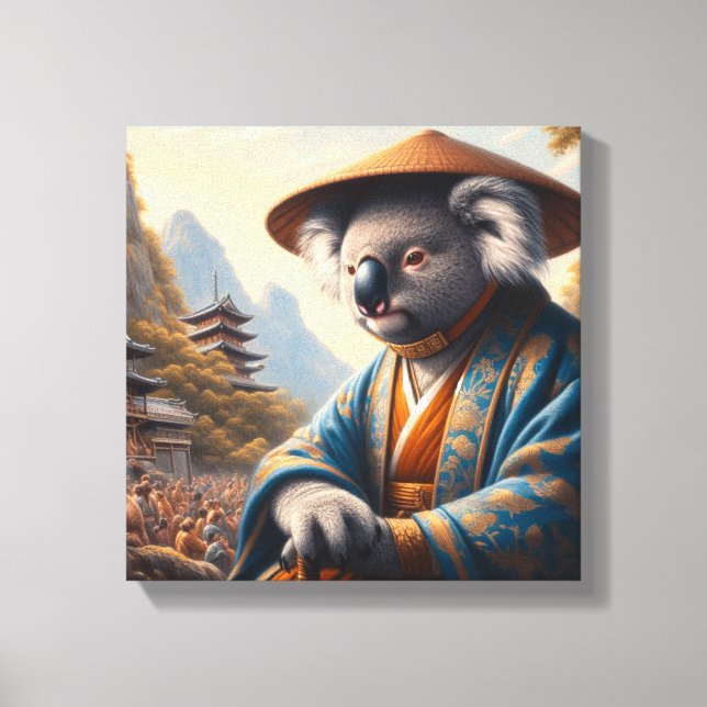 Toile Koala Japon Ancien (Recto)