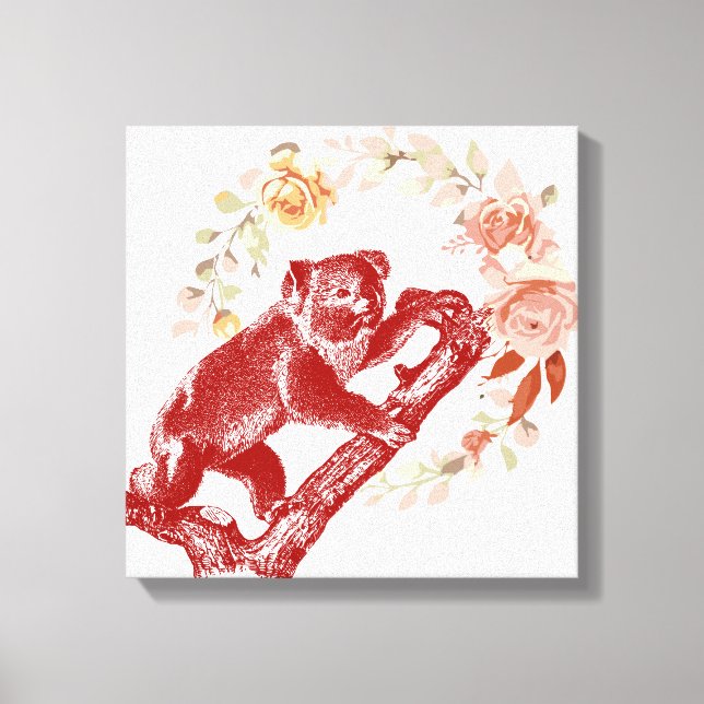 Toile koala vintage (Recto)