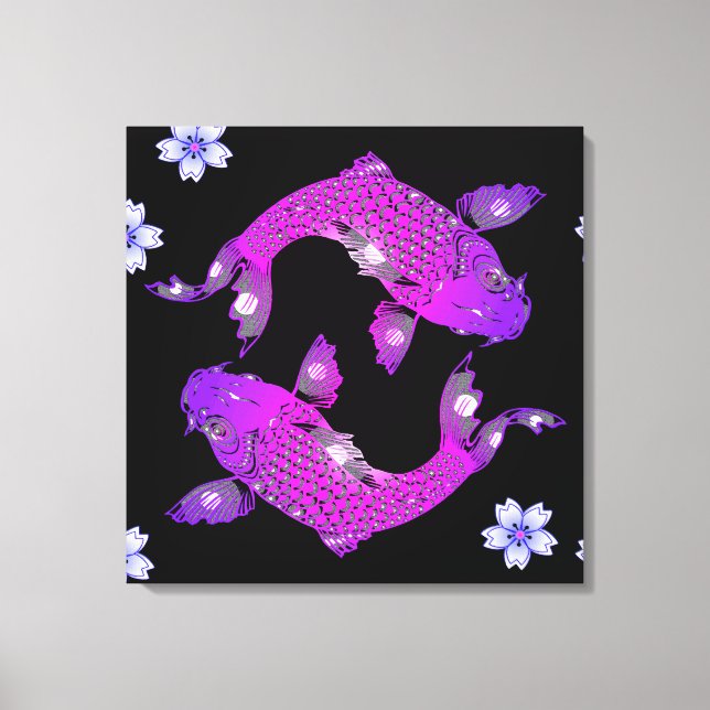 Toile Koi-carpe (Recto)