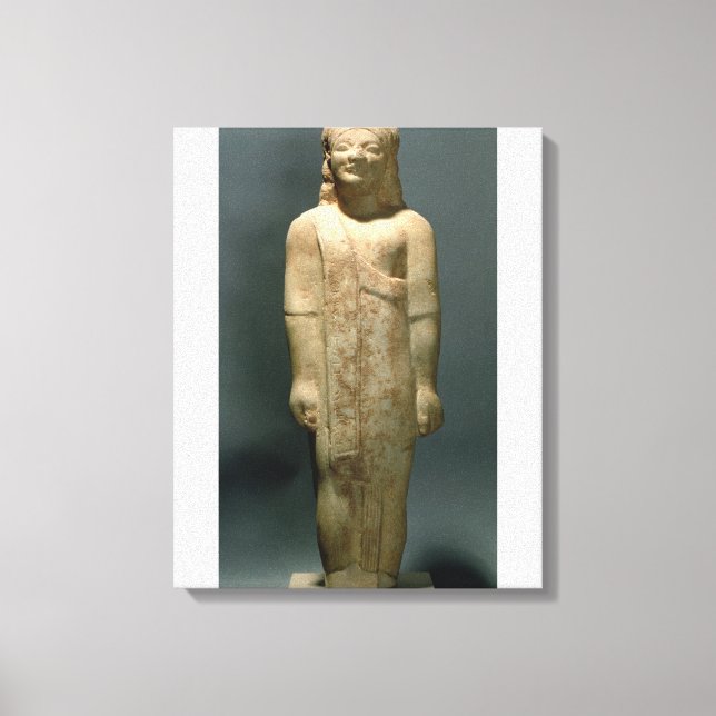 Toile Kouros Dionysermos, grec, période archaïque, c.600 (Recto)