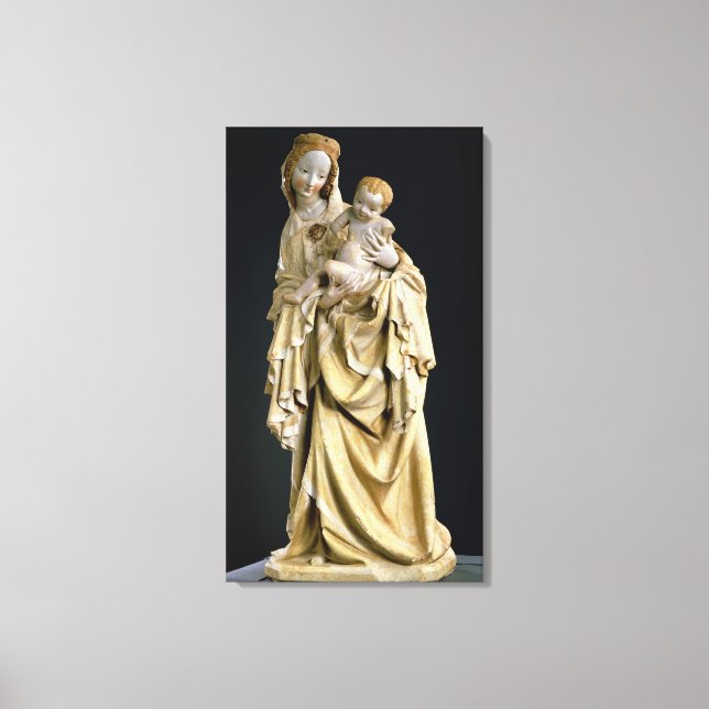 Toile Krumauer Madonna, c.1400 (Recto)