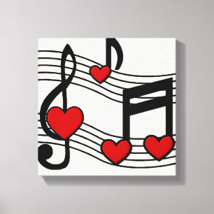 Toile KRW I Love Rock n Roll