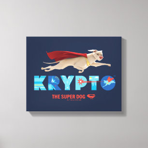 Toile Krypto Le Super Chien