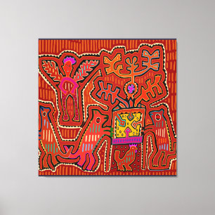 Toile Kuna Shaman Peyote Ritual - SCOTUS coupe mes droit