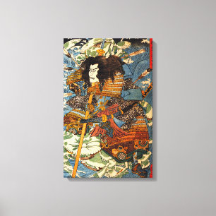 Toile Kuniyoshi Samurai Canvas