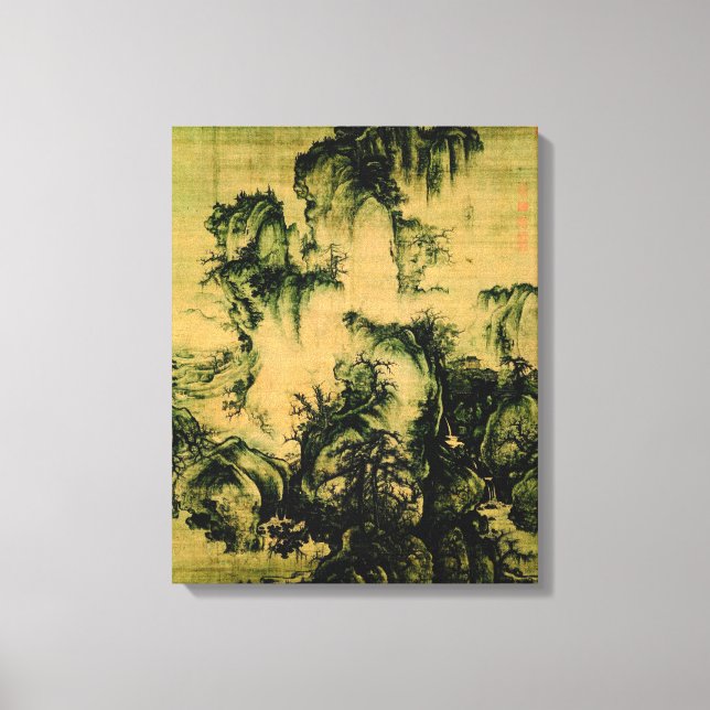 Toile Kuo_Hsi_-_Early_Spring (modifié) (Recto)