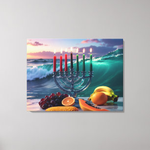 TOILE KWANZAA - 7 NUITS - KINARA