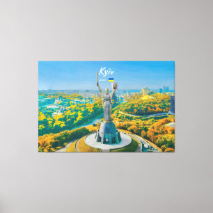 Toile Kyiv, Ukraine - Monument de la mère Ukraine