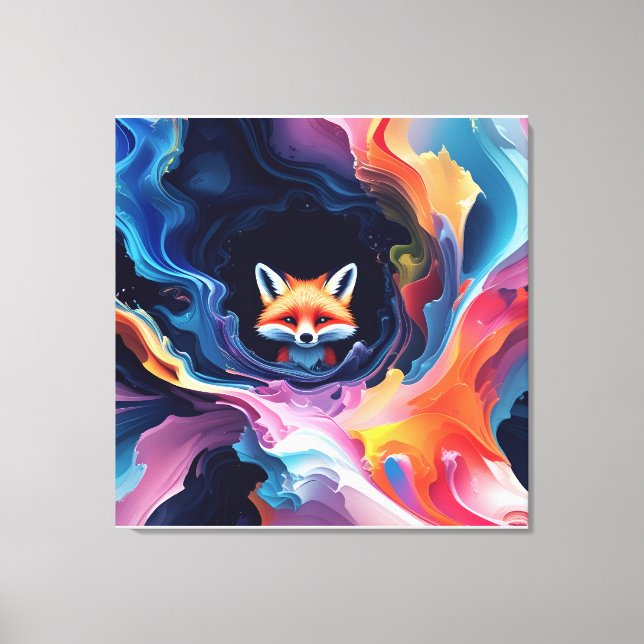 Toile "L’Esprit d’Aurora" (Recto)