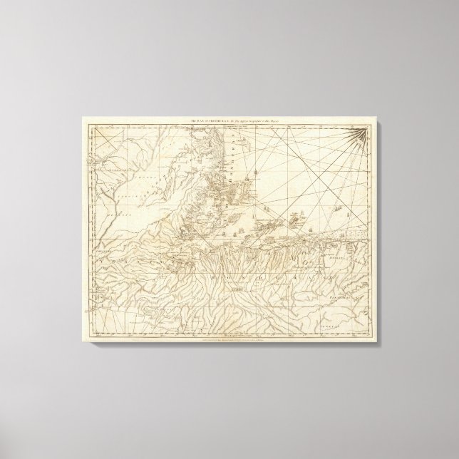 Toile La baie du Honduras (Recto)