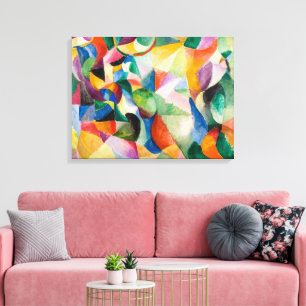 Toile La Bal Bullier   Sonia Delaunay  