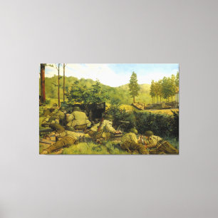 Toile La bataille de Mortain par Keith Rocco