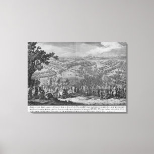 Toile La bataille de Poltava